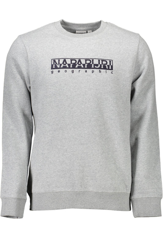 NAPAPIJRI NAPAPIJRI FELPA SENZA ZIP UOMO GRIGIO