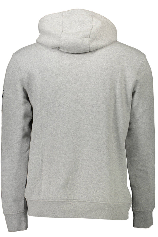 NAPAPIJRI FELPA SENZA ZIP UOMO GRIGIO