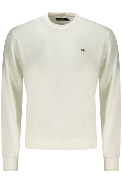 NAPAPIJRI MAGLIA UOMO BIANCO