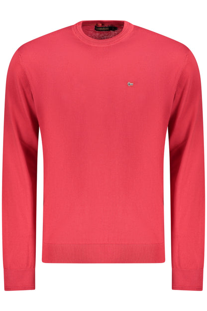 NAPAPIJRI MAGLIA UOMO ROSSO
