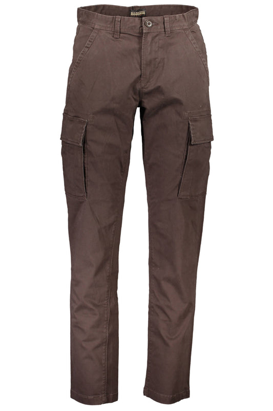 NAPAPIJRI PANTALONE UOMO MARRONE