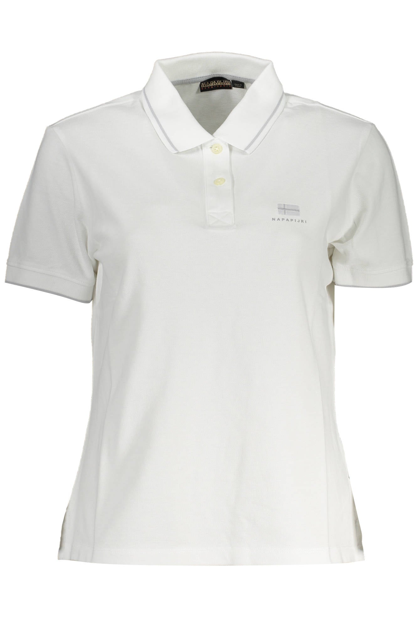 NAPAPIJRI POLO MANICHE CORTE DONNA