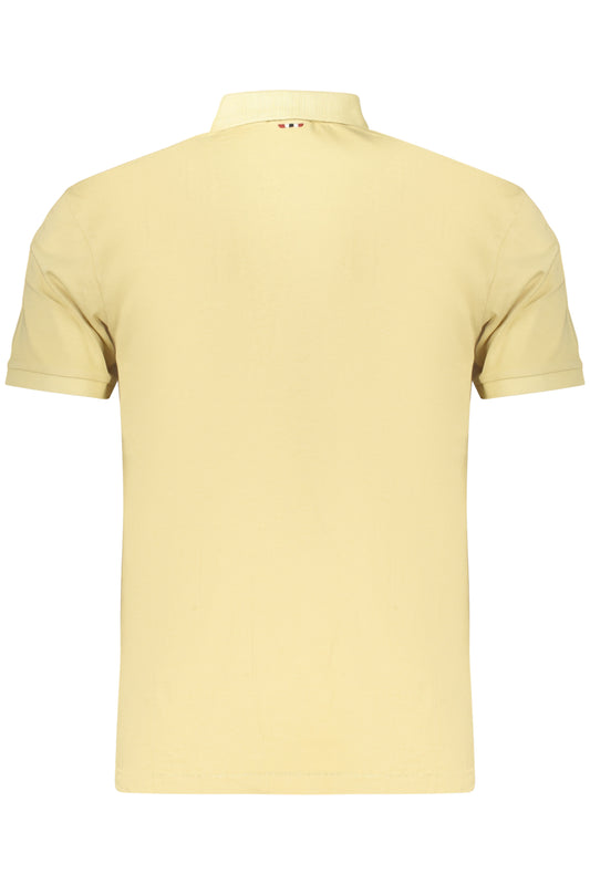 NAPAPIJRI POLO MANICHE CORTE UOMO BEIGE