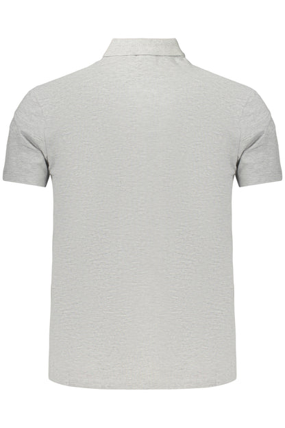 NAPAPIJRI POLO MANICHE CORTE UOMO GRIGIO