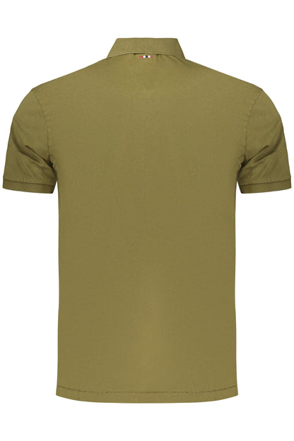 NAPAPIJRI POLO MANICHE CORTE UOMO VERDE