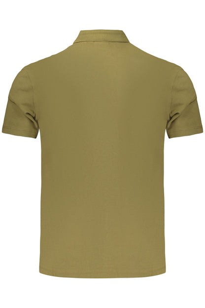 NAPAPIJRI POLO MANICHE CORTE UOMO VERDE