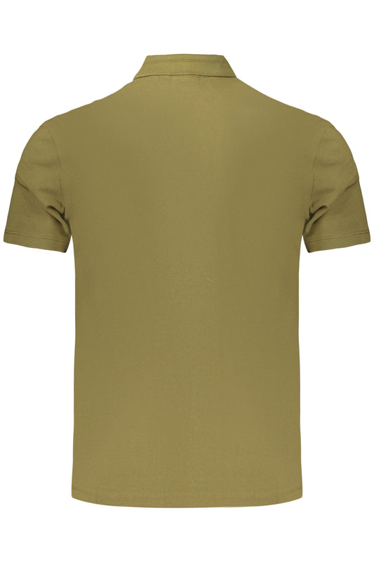 NAPAPIJRI POLO MANICHE CORTE UOMO VERDE