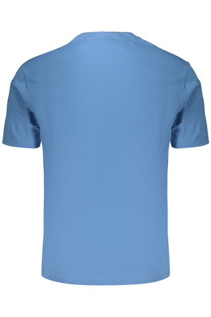 NAPAPIJRI T-SHIRT MANICHE CORTE UOMO AZZURRO