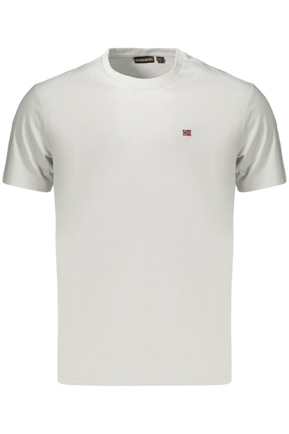 NAPAPIJRI T-SHIRT MANICHE CORTE UOMO GRIGIO