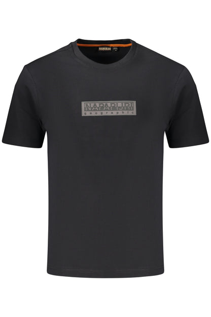 NAPAPIJRI T-SHIRT MANICHE CORTE UOMO NERO