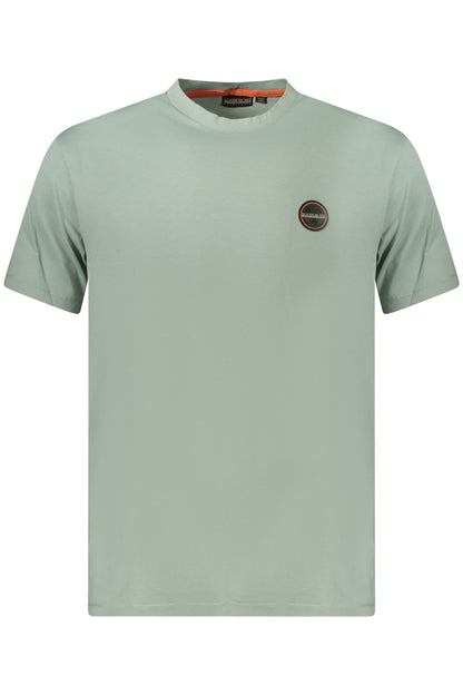 NAPAPIJRI T-SHIRT MANICHE CORTE UOMO VERDE