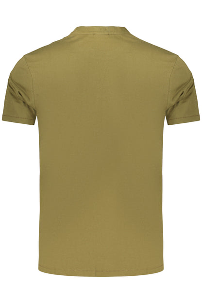 NAPAPIJRI T-SHIRT MANICHE CORTE UOMO VERDE