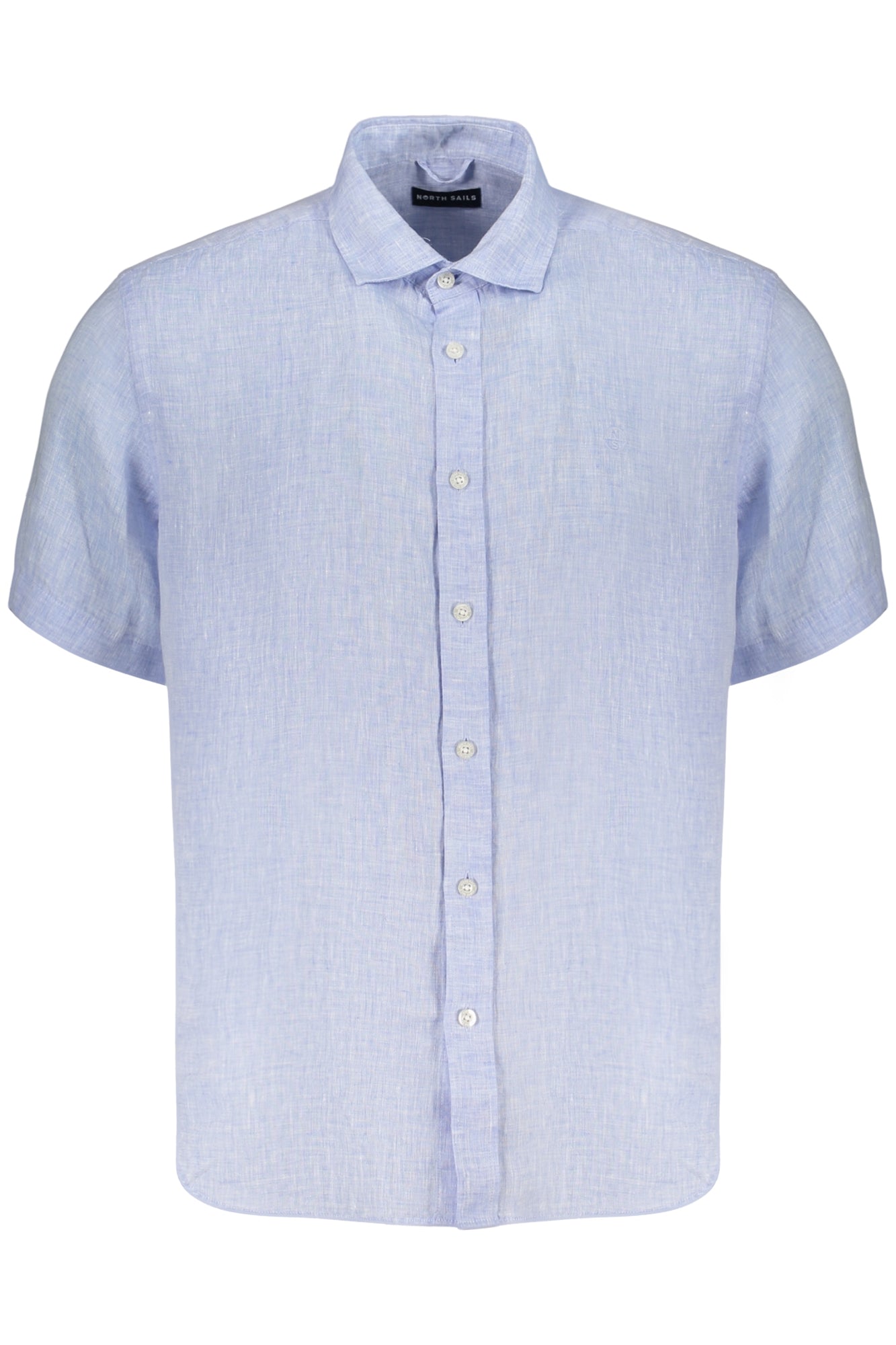 NORTH SAILS CAMICIA MANICHE CORTE UOMO AZZURRO