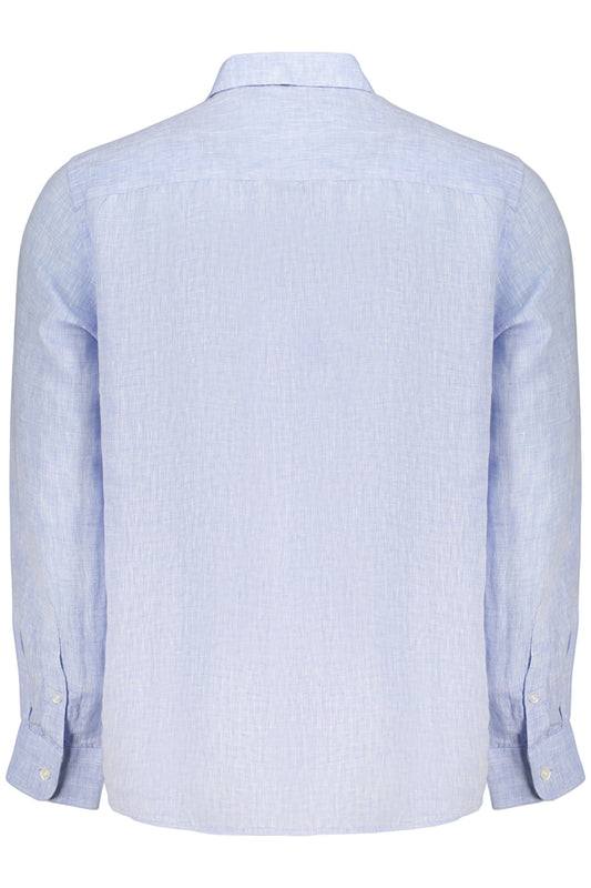NORTH SAILS CAMICIA MANICHE CORTE UOMO AZZURRO