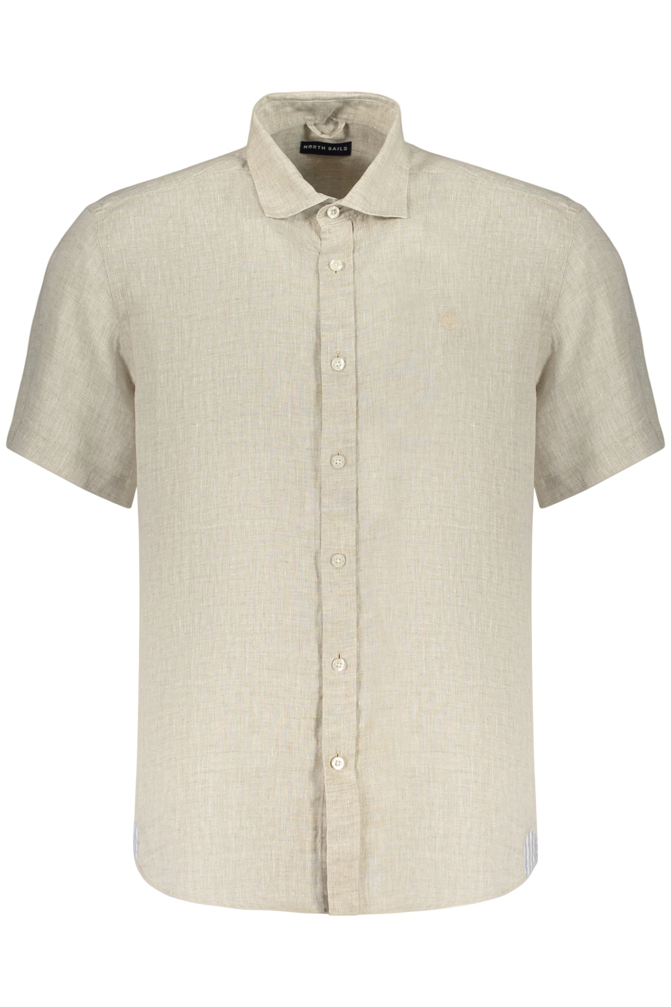 NORTH SAILS CAMICIA MANICHE CORTE UOMO BEIGE
