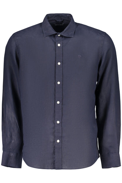 NORTH SAILS CAMICIA MANICHE CORTE UOMO BLU