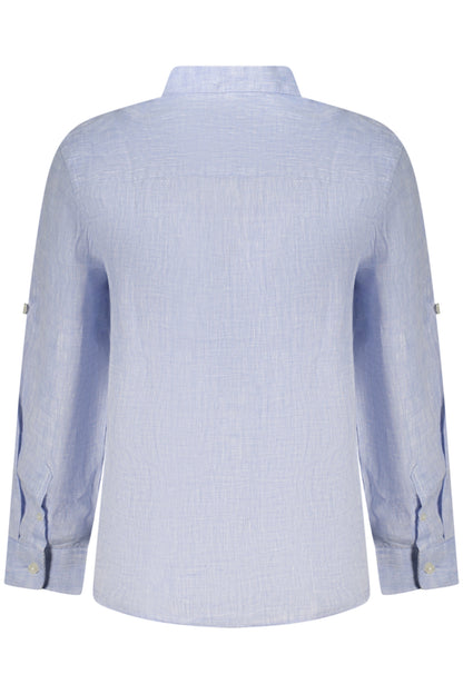NORTH SAILS CAMICIA MANICHE LUNGHE BAMBINO AZZURRO