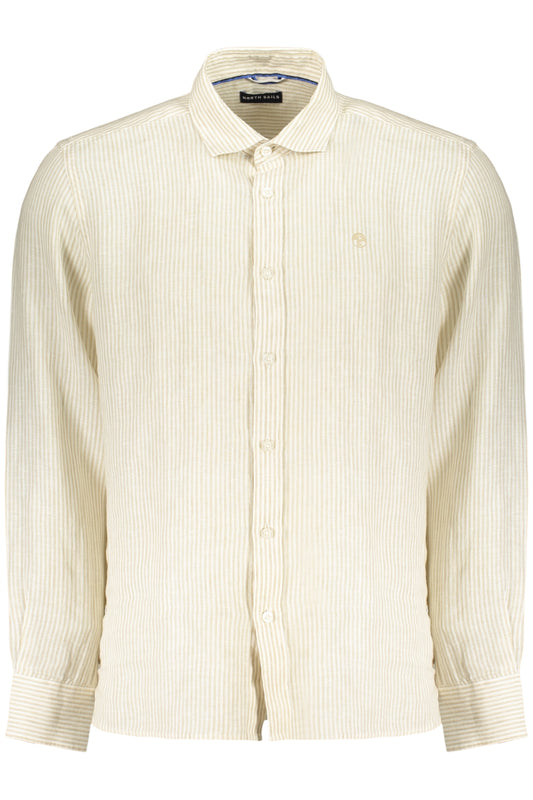NORTH SAILS CAMICIA MANICHE LUNGHE UOMO BEIGE