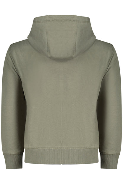 NORTH SAILS FELPA CON ZIP BAMBINO VERDE