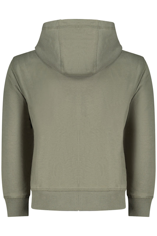 NORTH SAILS FELPA CON ZIP BAMBINO VERDE
