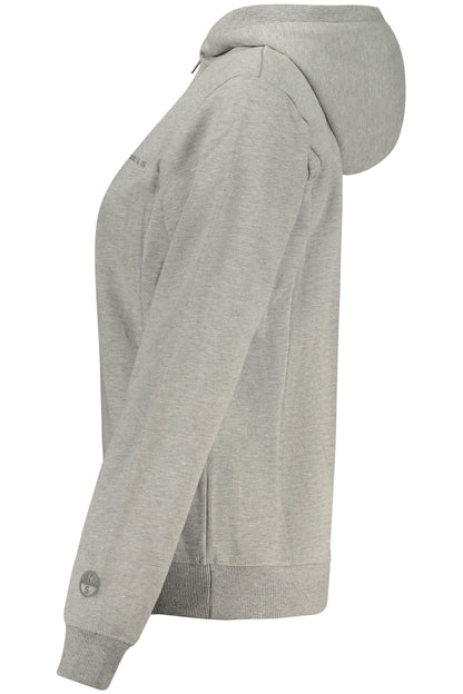 NORTH SAILS FELPA CON ZIP DONNA GRIGIO