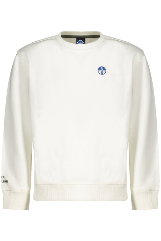 NORTH SAILS FELPA SENZA ZIP BAMBINO BIANCO