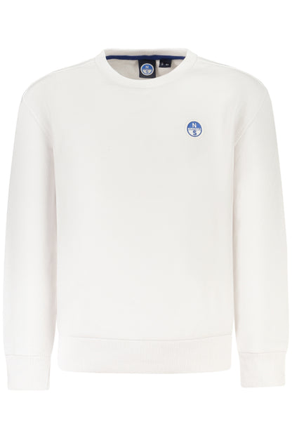 NORTH SAILS FELPA SENZA ZIP BAMBINO BIANCO