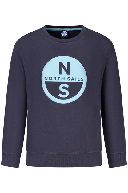 NORTH SAILS FELPA SENZA ZIP BAMBINO BLU