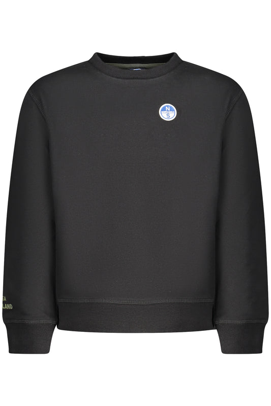 NORTH SAILS FELPA SENZA ZIP BAMBINO NERO