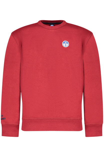 NORTH SAILS FELPA SENZA ZIP BAMBINO ROSSO