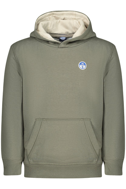 NORTH SAILS FELPA SENZA ZIP BAMBINO VERDE