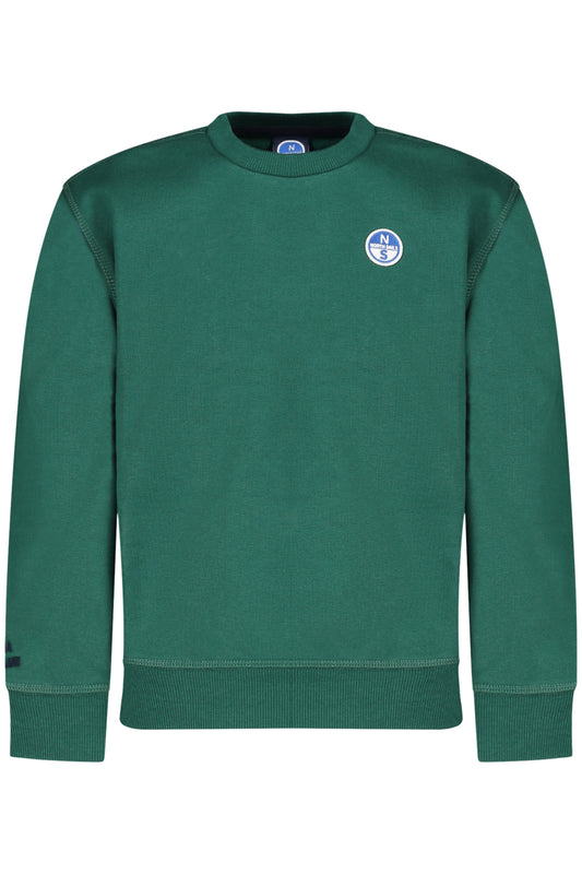 NORTH SAILS FELPA SENZA ZIP BAMBINO VERDE