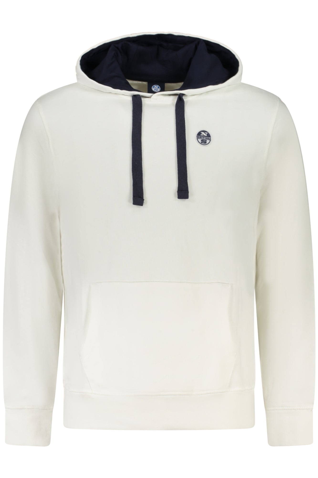 NORTH SAILS FELPA SENZA ZIP UOMO BIANCO