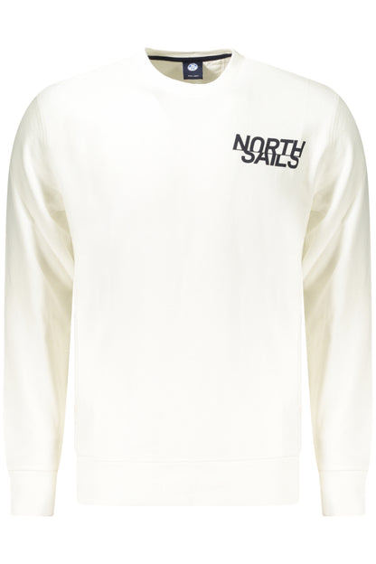 NORTH SAILS FELPA SENZA ZIP UOMO BIANCO