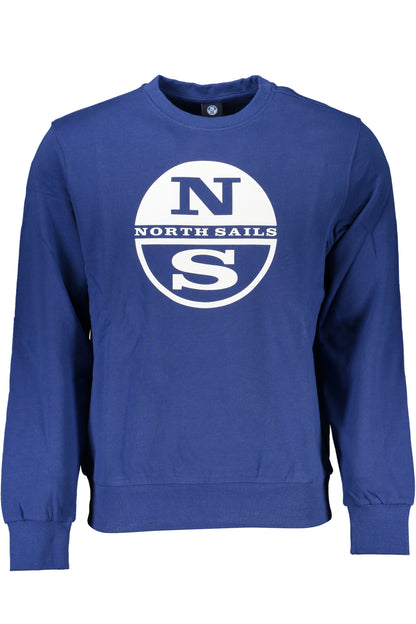 NORTH SAILS FELPA SENZA ZIP UOMO BLU
