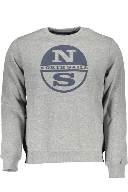 NORTH SAILS NORTH SAILS FELPA SENZA ZIP UOMO GRIGIO