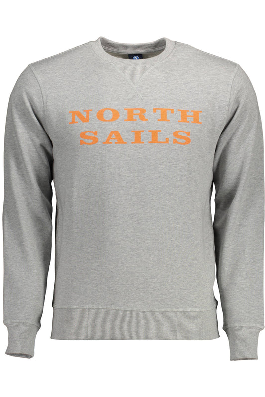 NORTH SAILS FELPA SENZA ZIP UOMO GRIGIO