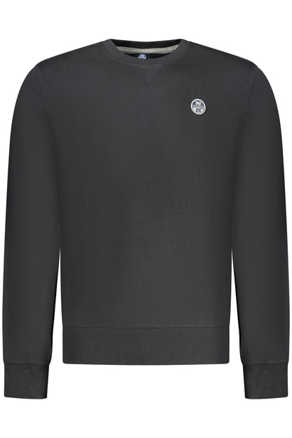 NORTH SAILS FELPA SENZA ZIP UOMO NERO