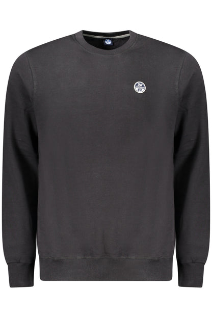 NORTH SAILS FELPA SENZA ZIP UOMO NERO