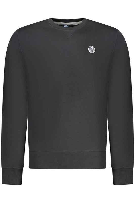 NORTH SAILS FELPA SENZA ZIP UOMO NERO