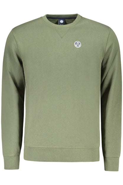 NORTH SAILS FELPA SENZA ZIP UOMO VERDE