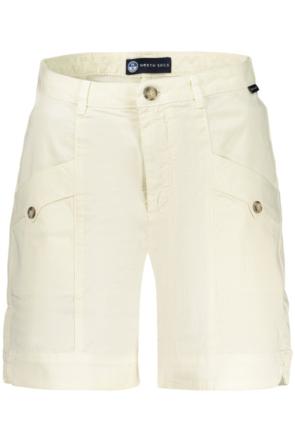 NORTH SAILS PANTALONE SHORT DONNA BIANCO