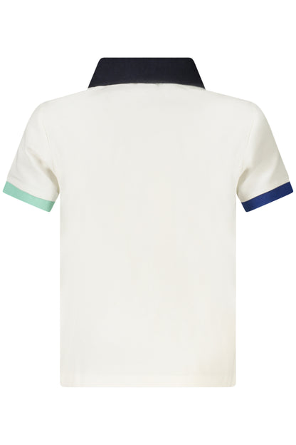 NORTH SAILS POLO MANICHE CORTE BAMBINO BIANCO