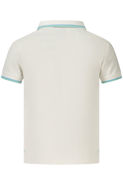 NORTH SAILS POLO MANICHE CORTE BAMBINO BIANCO