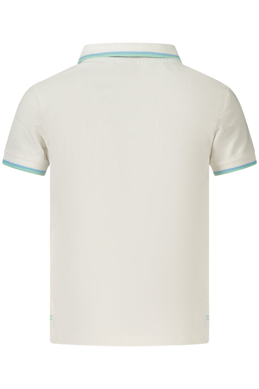 NORTH SAILS POLO MANICHE CORTE BAMBINO BIANCO