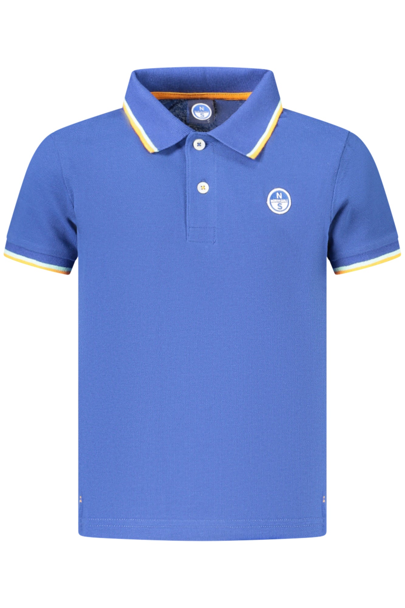 NORTH SAILS POLO MANICHE CORTE BAMBINO BLU
