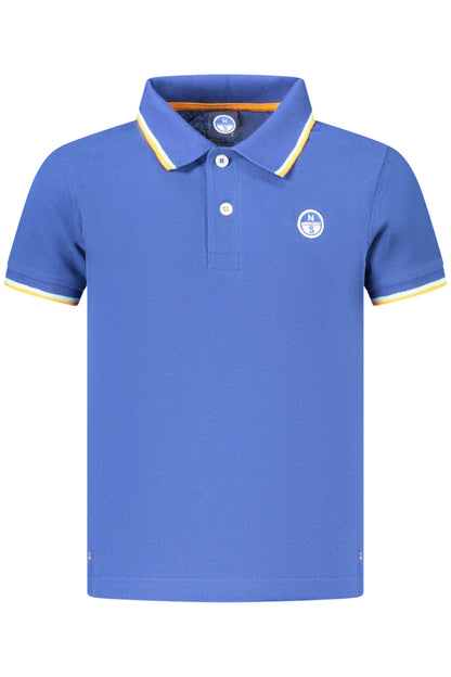 NORTH SAILS POLO MANICHE CORTE BAMBINO BLU
