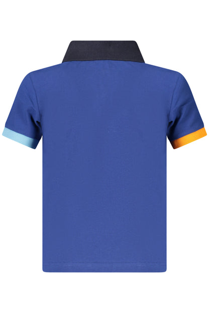 NORTH SAILS POLO MANICHE CORTE BAMBINO BLU