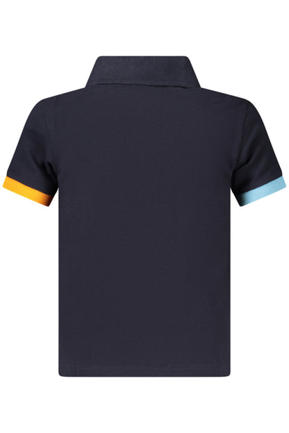 NORTH SAILS POLO MANICHE CORTE BAMBINO BLU