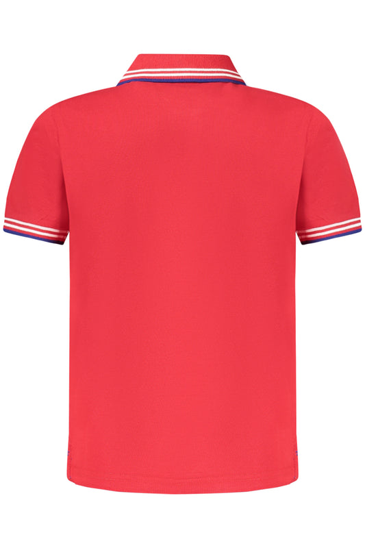 NORTH SAILS POLO MANICHE CORTE BAMBINO ROSSO